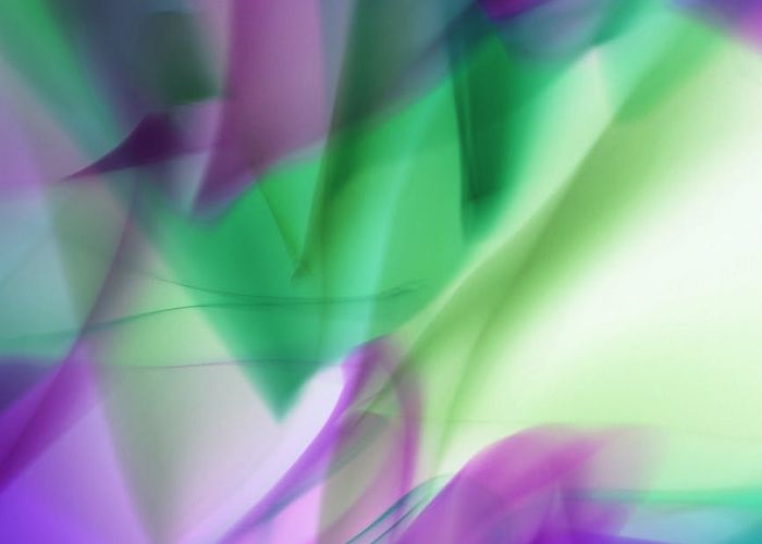 Abstract blue and purple gradients showing flow of energy